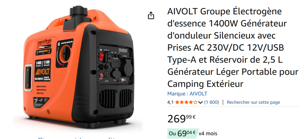 groupe électrogène